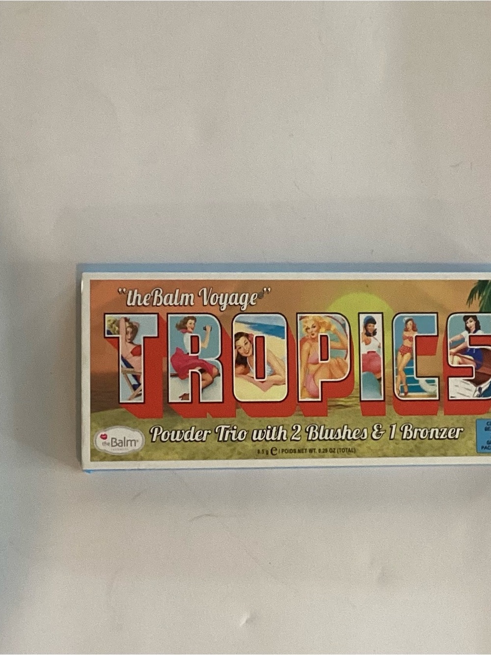New The Balm Voyage Tropics Powder Trio 2 Blushes & 1 Bronzer 8.5g